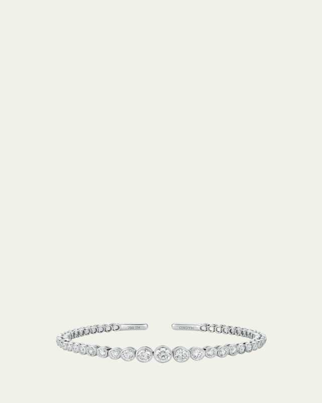 Single Lumiere Bracelet with Diamonds